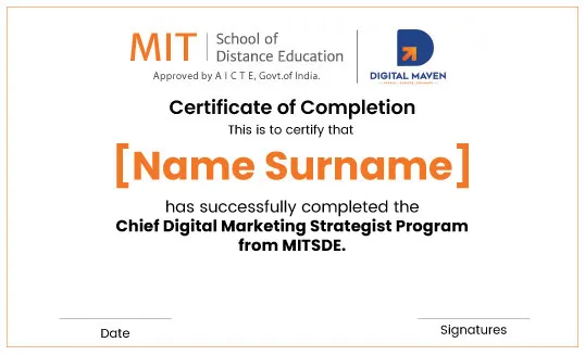 Program Completion Certificate