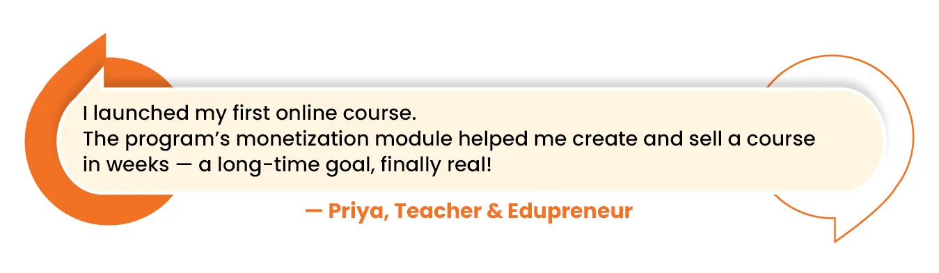 Educator testimonial 3